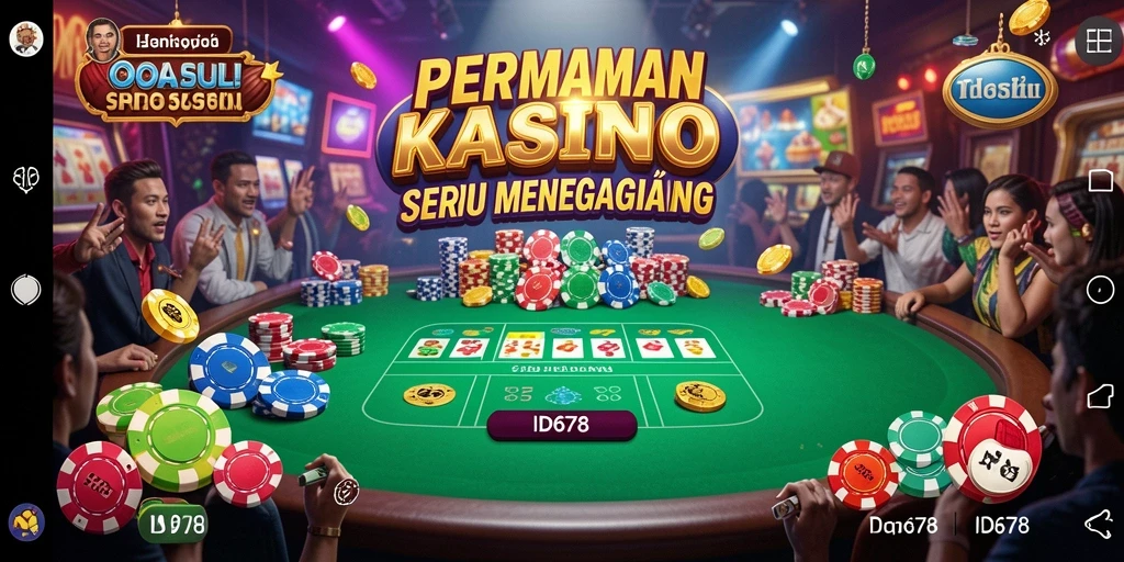 Gameplay mendebarkan dalam permainan kasino ID678 dengan grafis yang menakjubkan.