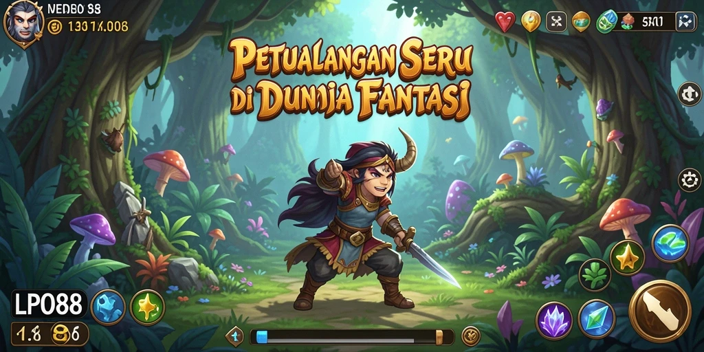 Tampilan gameplay LPO88 yang memukau dan penuh petualangan.