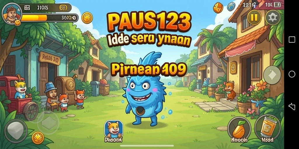 Screenshot gameplay PAUS123 dengan tampilan menawan dan action seru.